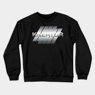 Metallic Illustration kreator Crewneck Sweatshirt